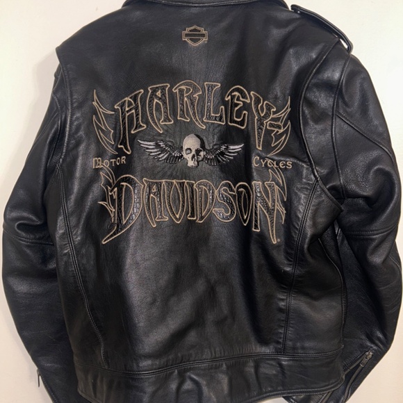 Harley-Davidson “An American Legend” RARE Leather Jacket – Size M - Picture 8 of 12